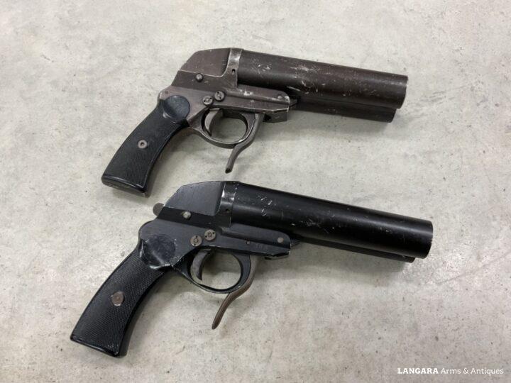 Rare Consecutive Serial Number Luftwaffe Flare Pistols