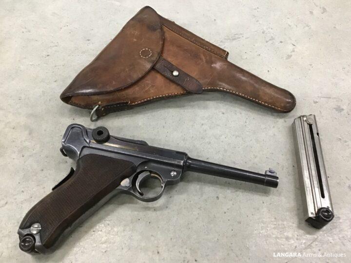 SWISS MODEL 1906/24 LUGER WITH RIG